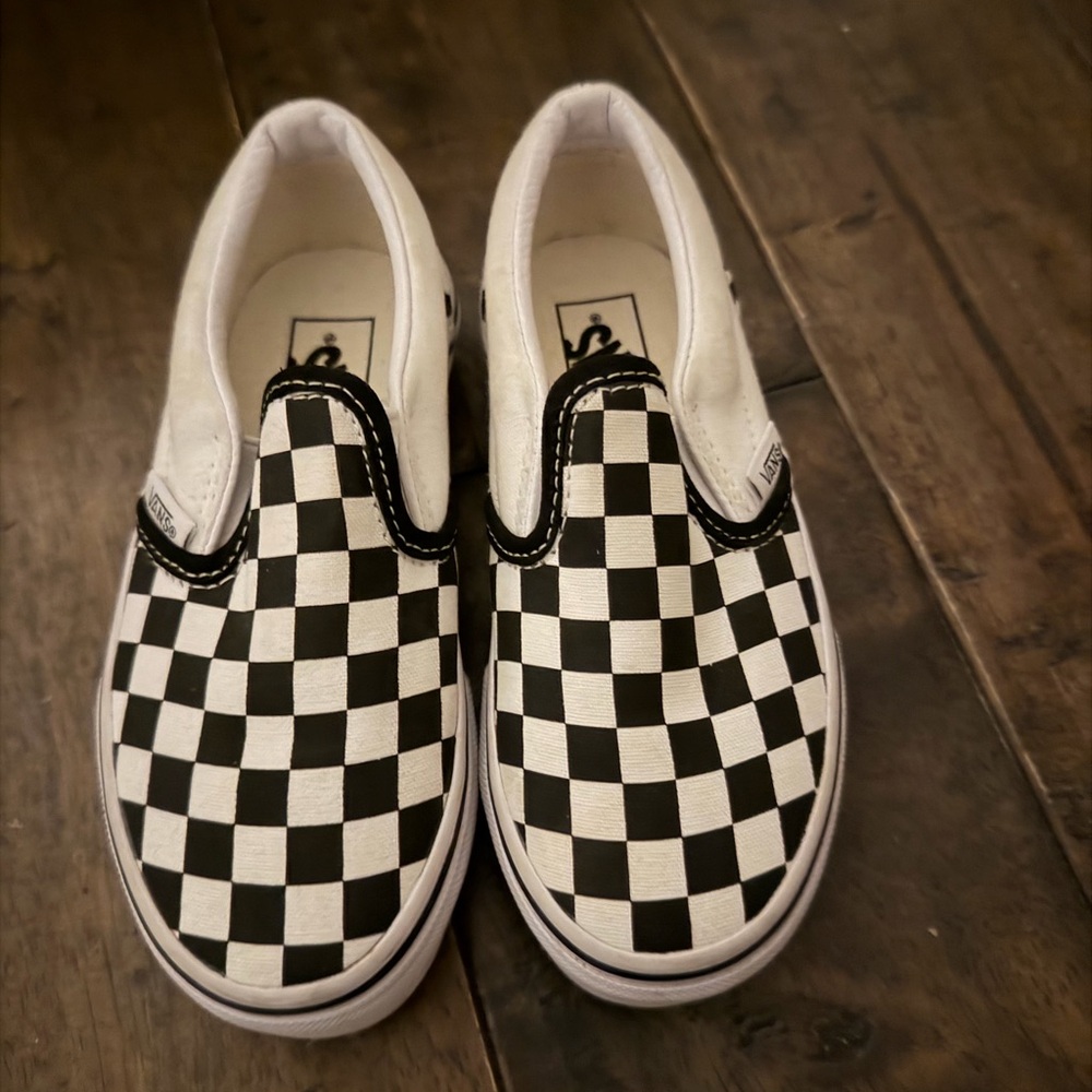 Vans Checkerboard Slip On Toddler size 11 shoes